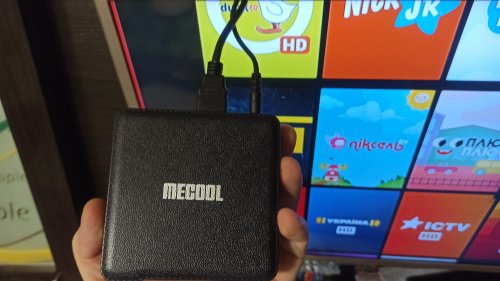 Фото Стаціонарний медіаплеєр MECOOL KM1 Deluxe 4/32GB від користувача luter