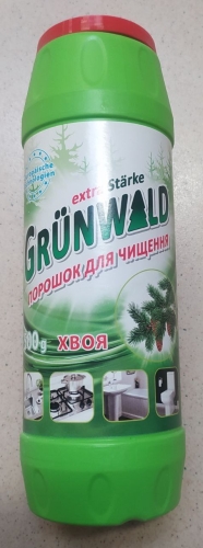 Фото Порошок для прибирання Grunwald Порошок для чищення  з ароматом Хвої GRL80815 500 г (4260700180815) від користувача jozefin L