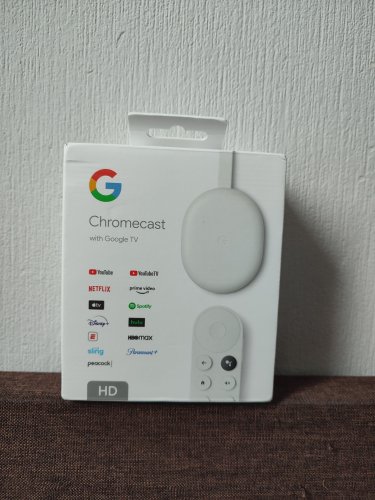 Фото Сhromecast Google Chromecast HD with Google TV Snow (GA03131) від користувача mor_lembas