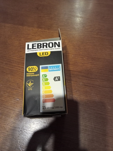 Фото Світлодіодна лампа LED Lebron LED L-G95 15W Е27 4100K (11-15-54) від користувача uncle joseph