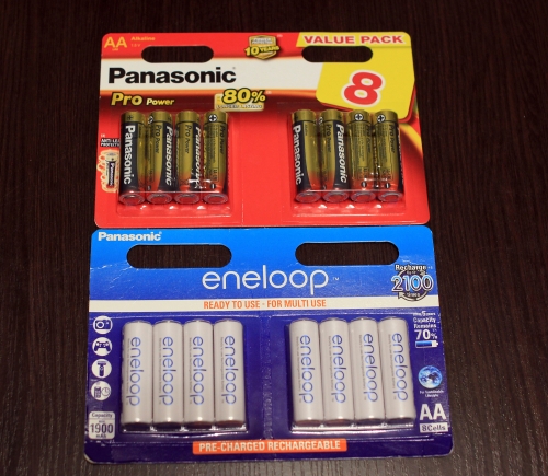 Фото Акумулятор Panasonic AA 1900mAh NiMh 8шт Eneloop (BK-3MCCE/8BE) від користувача dr_ula