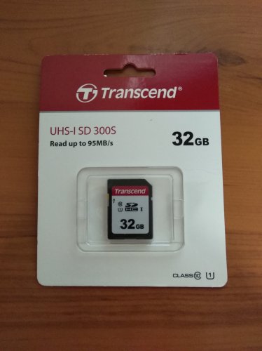 Фото Карта пам'яті Transcend 32 GB SDHC UHS-I 300S TS32GSDC300S від користувача 
