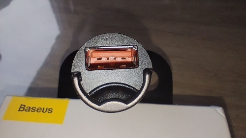 Фото Автомобільний зарядний пристрій Baseus Tiny Star Mini QC USB Port 30W Gray (VCHX-A0G) від користувача XOI