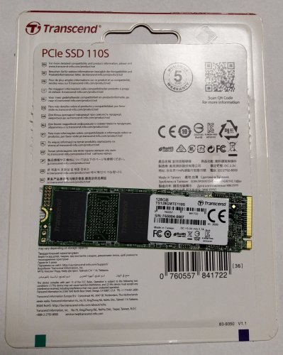 Фото SSD накопичувач Transcend 110S 128 GB (TS128GMTE110S) від користувача savaof