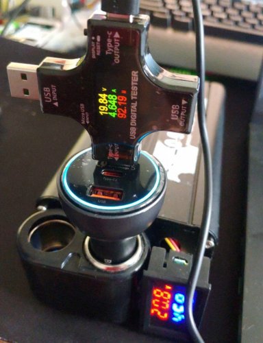 Фото Автомобільний зарядний пристрій Baseus Qualcomm Quick Charge 5 Technology Multi-Port Fast 160W set + USB Type-C 100W Black (TZCCZM-0G) від користувача Кирилл Зубаха