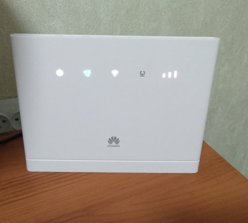 Фото Модем 4G / 3G + Wi-Fi роутер HUAWEI B310s-22 White від користувача 