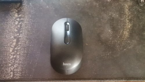 Фото Миша Hoco GM14 Platinum business wireless mouse Black від користувача Игорь -