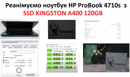 Фото SSD накопичувач Kingston A400 120 GB (SA400S37/120G) від користувача QuickStarts