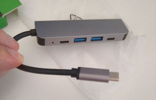 Фото Док-станція для ноутбука Vinga Type-C to 4K HDMI+2*USB3.0+2*PD Aluminium (VCPHTC5AL) від користувача Mexanik