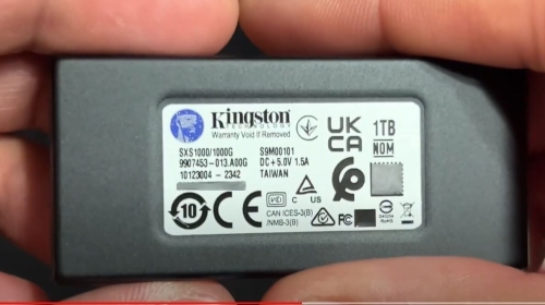 Фото SSD накопичувач Kingston XS1000 1 TB (SXS1000/1000G) від користувача 808