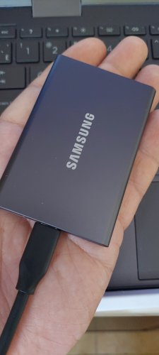 Фото SSD накопичувач Samsung T7 1 TB Titan Gray (MU-PC1T0T/WW) від користувача Vld2011