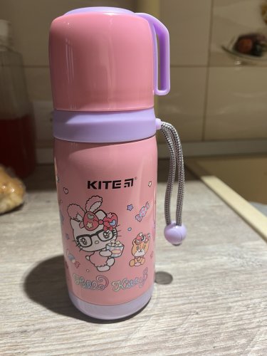 Фото Термос дитячий Kite Hello Kitty 350 мл Рожевий (HK23-301) від користувача Orestiv.