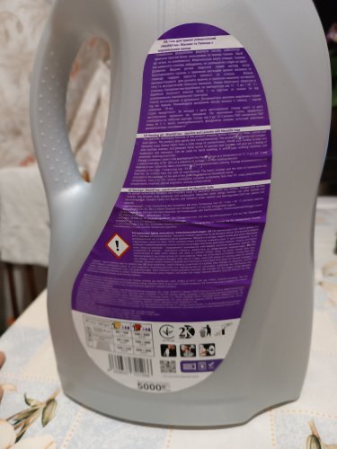 Фото Рідкий засіб для прання Wash&Free Гель Universal з марсельським милом Жасмин 5 кг (4260637721266) від користувача Alionushka