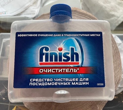 Фото Засіб для чищення Finish Очищувач для посудомийних машин 250 мл (8000580215025) від користувача Savage Mind
