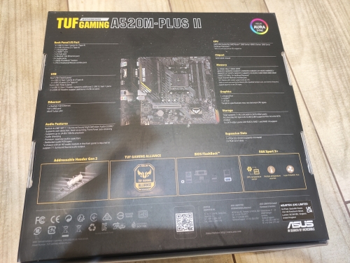 Фото Материнська плата ASUS TUF GAMING A520M-PLUS II (90MB17G0-M0EAY0) від користувача 888vital888