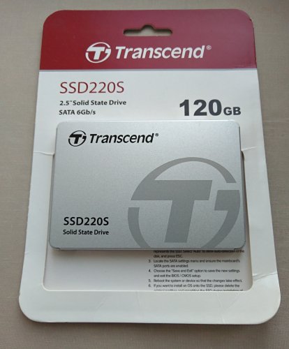 Фото SSD накопичувач Transcend SSD220S Premium TS120GSSD220S від користувача 