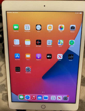 Фото Планшет Apple iPad 10.2 2020 Wi-Fi 32GB Gold (MYLC2) від користувача mandragor971
