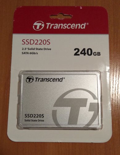 Фото SSD накопичувач Transcend SSD220S Premium TS240GSSD220S від користувача 