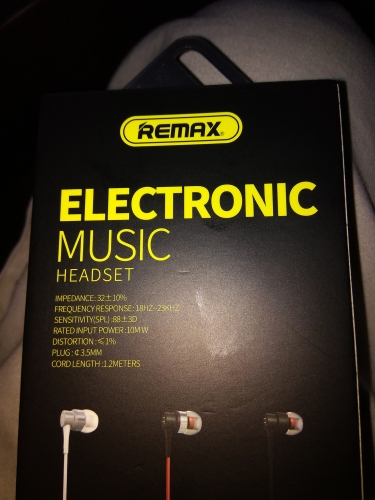 Фото Навушники з мікрофоном REMAX RM-535 Black від користувача Feodox
