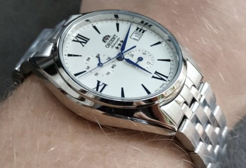Фото Чоловічий годинник Orient 3 Stars RA-AK0506S10B від користувача Mexanik