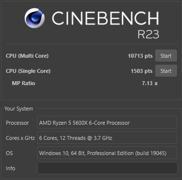Фото Процесор AMD Ryzen 5 5600X (100-100000065BOX) від користувача Gest888