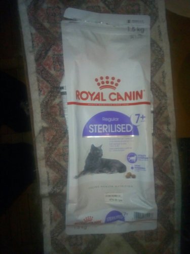 Фото сухий корм Royal Canin Sterilised 7+ 1,5 кг (2560015) від користувача Turbo-Yurik