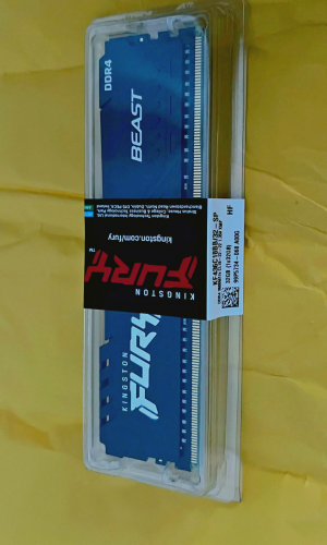 Фото Пам'ять для настільних комп'ютерів Kingston FURY 32 GB DDR4 3600 MHz Beast (KF436C18BB/32) від користувача AnnLit