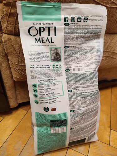 Фото сухий корм Optimeal Sterilised Beef & Sorghum 1.5 кг (4820215364652) від користувача vaultcry