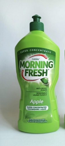 Фото рідина Morning Fresh Засіб для ручного миття посуду Raspberry Apple 0,9л (8571038678) від користувача Maya