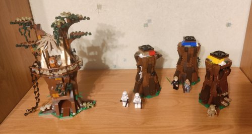 Фото Блоковий конструктор LEGO Star Wars Деревня Эвоков (10236) від користувача Arlicino92