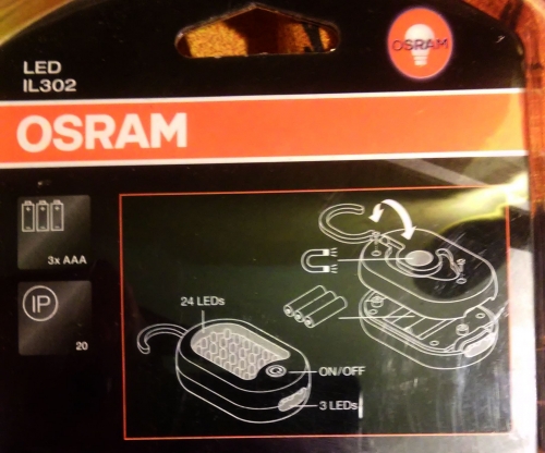 Фото інспекційний ліхтар Osram Inspect LED від користувача r0ach