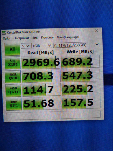 Фото SSD накопичувач Silicon Power P34A80 256 GB (SP256GBP34A80M28) від користувача Blodmon