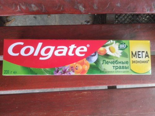 Фото зубна паста Colgate Зубная паста  Лечебные травы 150 мл (7891024133743) від користувача lordep