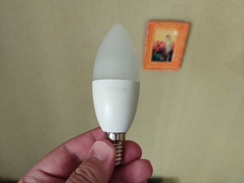 Фото Світлодіодна лампа LED Osram LED VALUE СL B75 7,5W/840 230V FR E14 10X1 (4058075623682) від користувача Baratheon