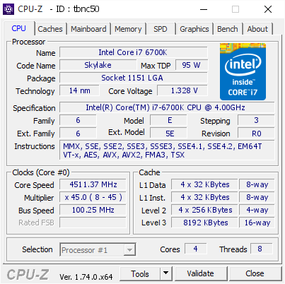 Фото Процесор Intel Core i7-6700K BX80662I76700K від користувача 13fox