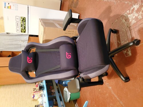 Фото Комп'ютерне крісло для геймера GT Racer X-0712 shadow black від користувача Oleh Buzyna