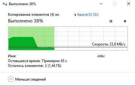 Фото Флешка Apacer 32 GB AH355 USB 3.0 Black (AP32GAH355B-1) від користувача Дмитро З