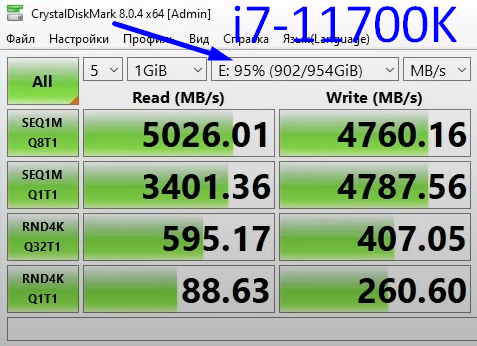 Фото SSD накопичувач PATRIOT P400 1 TB (P400P1TBM28H) від користувача redee