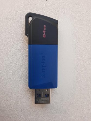 Фото Флешка Kingston 64 GB DataTraveler Exodia M USB 3.2 Blue (DTXM/64GB) від користувача Alex Pasishnichenko