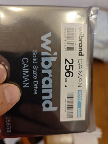 Фото SSD накопичувач Wibrand Caiman 256GB 2.5 (WI2.5SSD/CA256GB) від користувача 888vital888