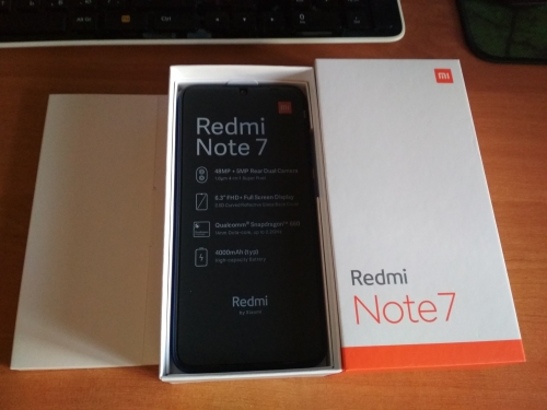 Фото Смартфон Xiaomi Redmi Note 7 4/64GB Blue від користувача NGxWinGeR