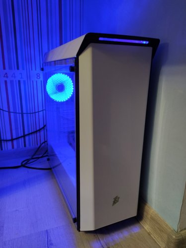 Фото Корпус 1STPLAYER Bullet Hunter H3 White (BULLET HUNTER-H3-WH BLUE LED) від користувача dr_ula