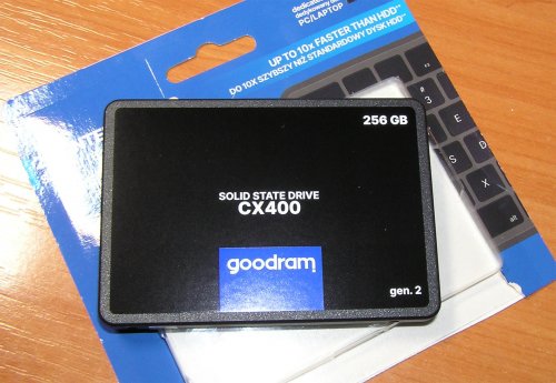 Фото SSD накопичувач GOODRAM CX400 Gen.2 256 GB (SSDPR-CX400-256-G2) від користувача 339