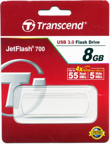 Фото Флешка Transcend 8 GB JetFlash 700 TS8GJF700 від користувача vovanshf