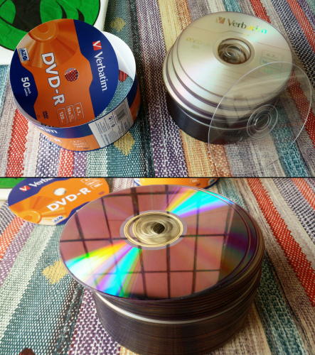 Фото Диск Verbatim DVD-R Matt Silver 50 Pack Wrap Spindle (43788) від користувача Ivan G