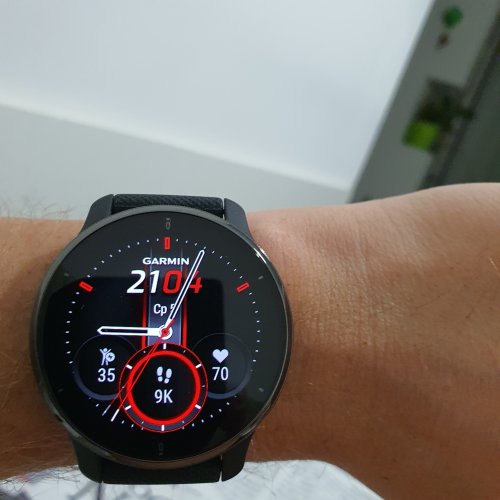 Garmin Venu 2 Plus Smartwatch (Black/Slate) - 010-02496-01