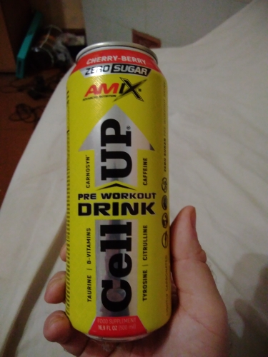 Фото Предтреніровочная комплекси Amix CellUp Pre-Workout Drink 500 ml / Cherry-Berry від користувача seolinker