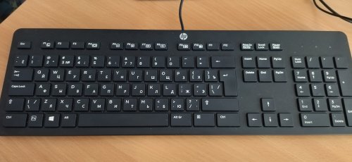 Фото Клавіатура HP 125 Wired Keyboard (266C9AA) від користувача Катруся