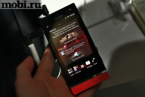 Фото Смартфон Sony Xperia P (Red) від користувача 