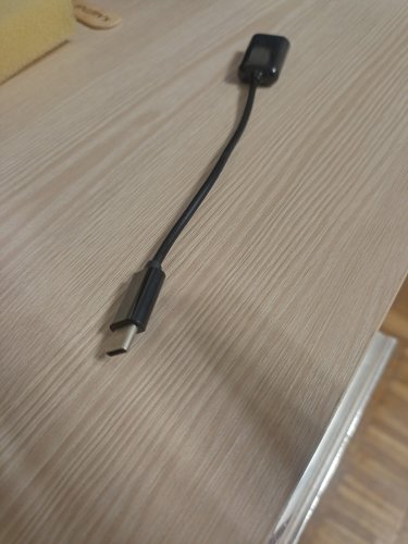 Фото Адаптер USB Type-C XoKo AC-230 Type-C - USB с кабелем черный (XK-AC230-BK) від користувача Григорій Піртахія